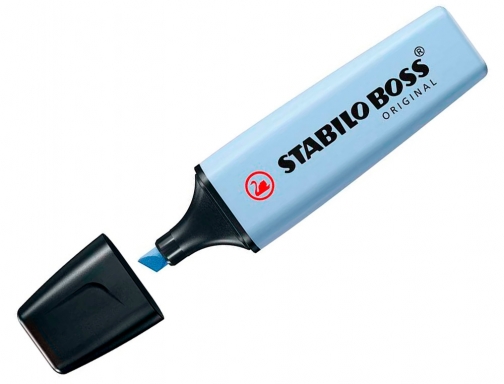 Rotulador Stabilo boss fluorescente 70 pastel azul nublado 70 111 , azul pastel, imagen 2 mini