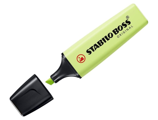 Rotulador Stabilo boss fluorescente 70 pastel chispa de lima 70 133 , verde lima, imagen 2 mini