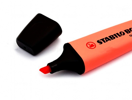 Rotulador Stabilo boss fluorescente 70 pastel coral meloso 70 140, imagen 4 mini