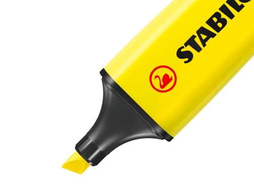 Rotulador stabilo fluorescente amarillo neon (73499)