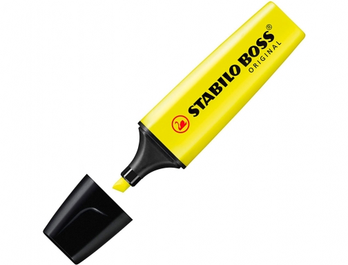 Rotulador Stabilo boss fluorescente 70 amarillo estuche de 4 unidades 70 4-24 , amarillo fluor, imagen 3 mini
