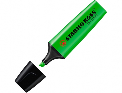 Rotulador Stabilo boss fluorescente 70 verde estuche de 4 unidades 70 4-33 , verde fluor, imagen 3 mini