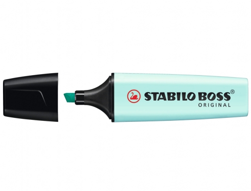 Rotulador Stabilo boss pastel fluorescente 70 toque de turquesa 70 113, imagen 2 mini