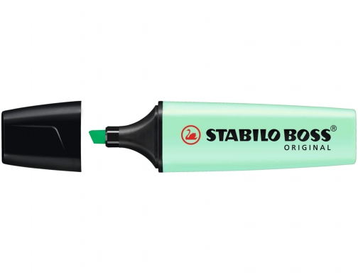 Rotulador Stabilo boss pastel fluorescente 70 pizca de menta 70 116 , verde menta, imagen 2 mini