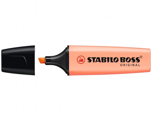 Rotulador Stabilo boss pastel fluorescente 70 melocoton sedoso 70 126, imagen 2 mini