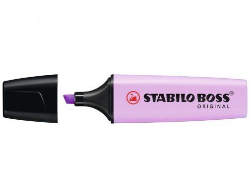 Rotulador Stabilo boss pastel fluorescente 70 brisa violeta 70 155, imagen 2 mini