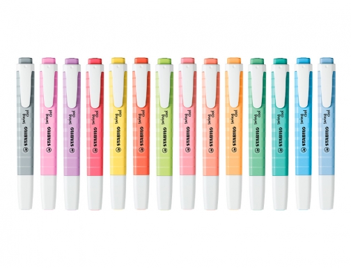 Rotulador Stabilo fluorescente swing cool pastel expositor de 48 unidades colores surtidos 275 48-8-2, imagen 3 mini