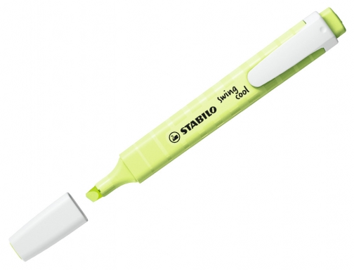 Rotulador Stabilo fluorescente swing cool pastel chispa de lima 275 133-8 , verde lima, imagen 2 mini