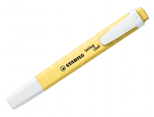 Rotulador Stabilo fluorescente swing cool pastel amarillo cremoso 275 144-8 , amarillo crema, imagen 3 mini