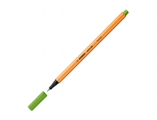 Rotulador Stabilo punta de fibra point 88 verde manzana 0,4 mm 88 33, imagen 3 mini