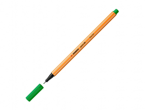 Rotulador Stabilo punta de fibra point 88 verde hoja 0,4 mm 88 43, imagen 3 mini