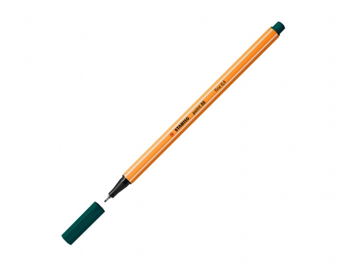 Rotulador Stabilo punta de fibra point 88 verde pino 0,4 mm 88 53, imagen 3 mini
