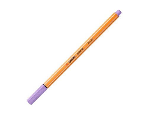 Rotulador Stabilo punta de fib ra point 88 lila claro punta fina 88 59, imagen 2 mini