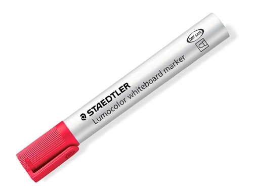 Rotulador Staedtler lumocolor 351 para pizarra blanca punta redonda 2 mm recargable 351-2 , rojo, imagen 3 mini