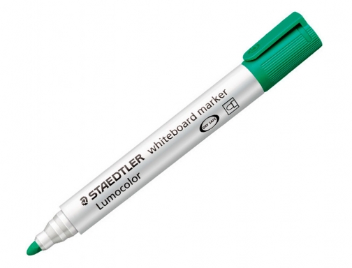 Rotulador Staedtler lumocolor 351 para pizarra blanca punta redonda 2 mm recargable 351-53 , verde claro, imagen 2 mini