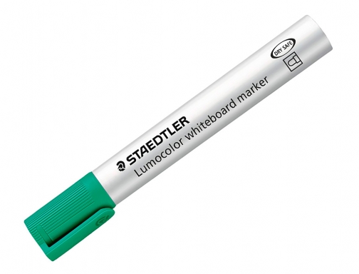 Rotulador Staedtler lumocolor 351 para pizarra blanca punta redonda 2 mm recargable 351-53 , verde claro, imagen 3 mini
