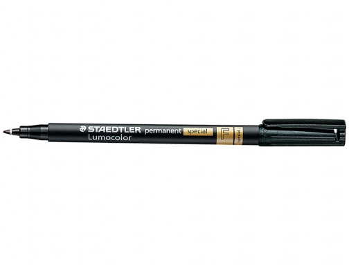 Rotulador Staedtler lumocolor retroproyeccion punta de fibra permanente special 319-9 negro punta 319 F-9, imagen 2 mini