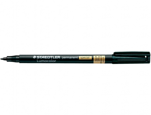 Rotulador Staedtler lumocolor retroproyeccion punta de fibra permanente special 319-9 negro punta 319 M-9, imagen 2 mini