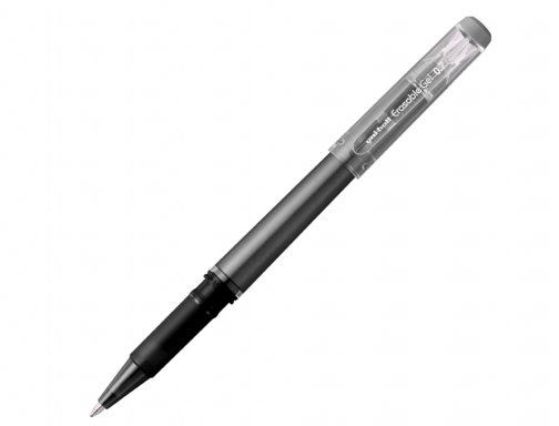 Rotulador Uni-ball roller uf-222 tinta gel borrable 0,7 mm negro Uniball 233759000, imagen 2 mini