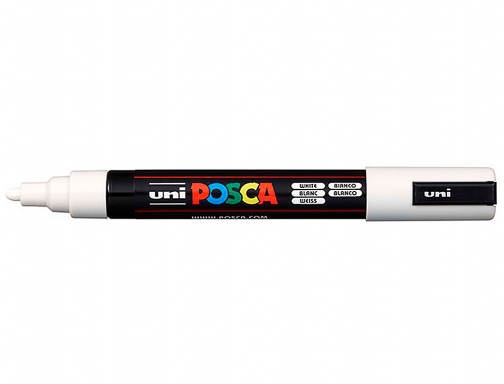 Rotulador uni Posca marcador de pintura blanco punta redonda 1,8 a 2,5 264168000, imagen 2 mini