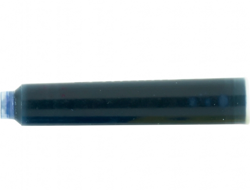 Tinta para plumas Pelikan azul real caja 6 cartuchos 301176, imagen 3 mini