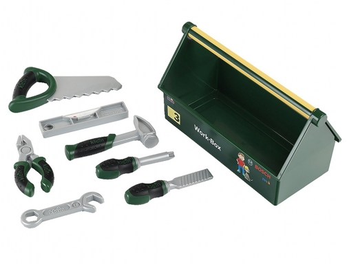 Caja de herramientas Theo klein bosch con accesorios 30,3x14x17,2 cm 8573, imagen 2 mini