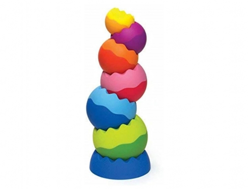 Juego esferas apilables fat brain tobbles neo 7 colores y tamaños surtidos Fiesta crafts XFB-FA070-1, imagen 2 mini