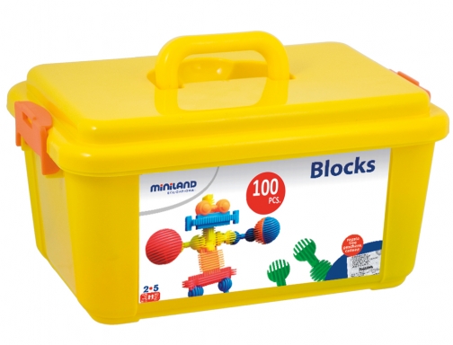 Juego Miniland interstar blocks 100 piezas 94039, imagen 2 mini