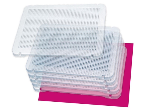 Juego Miniland placa para pinchos transparente 31x21 cm set de 6 unidades 31830, imagen 2 mini