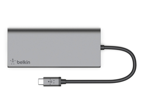 Adaptador Belkin AVC008BTSGY multipuerto usb-c a ethernet usb-c usb-a hdmi sd color, imagen 3 mini