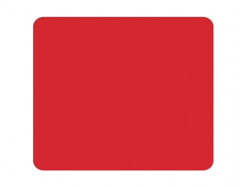 Alfombrilla para raton Fellowes estandar reciclada 50% color rojo 29701, imagen 2 mini