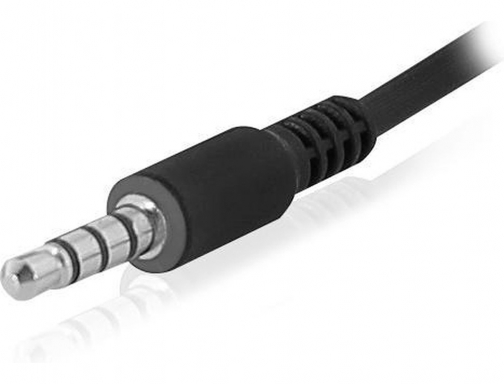 Auricular Ewent diadema con microfono jack 3,5 mm longitud cable 1,8 mt EW3567, imagen 4 mini