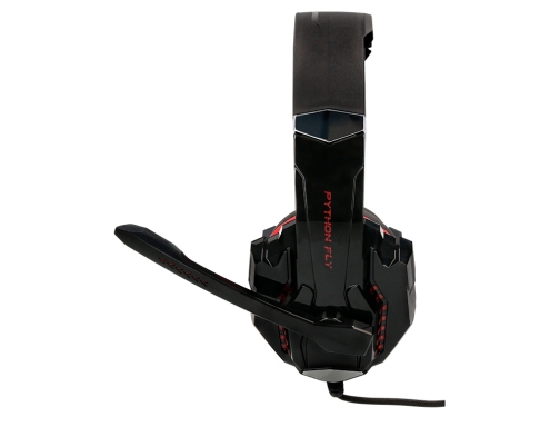 Auricular Qconnect con microfono ajustable e iluminacion led color negro KF10095, imagen 4 mini