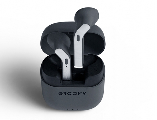 Auriculares Groovy tws wireless color gris oscuro GR-EPC-TWS-1701-C11, imagen 2 mini