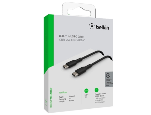 Cable Belkin CAB003BT1MBK usb-c a usb-c boost charge longitud 1 m color, imagen 3 mini