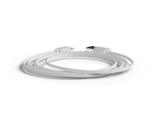 Cable Groovy usb 2.0 a apple lightning longitud 1 metro color blanco GR-CBL-AP1M1.5A-C01, imagen 3 mini