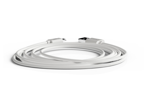 Cable Groovy usb-a a micro usb longitud 2 mt color blanco GR-CBL-MC2M2.0A-C01, imagen 3 mini