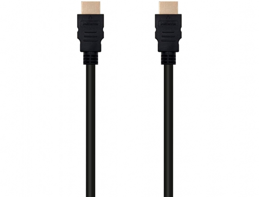 Cable hdmi Nanocable v1.3 a m-a m color negro longitud 1,8 m 10.15.0302, imagen 2 mini
