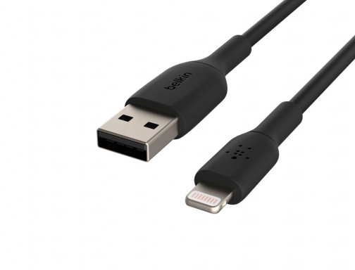 Cable lightning Belkin CAA001BT2MBK a usb-a boost charge longitud 2 m color, imagen 5 mini