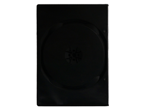 Caja dvd Q-connect -con interior negro -pack de 5 unidades KF02211, imagen 4 mini