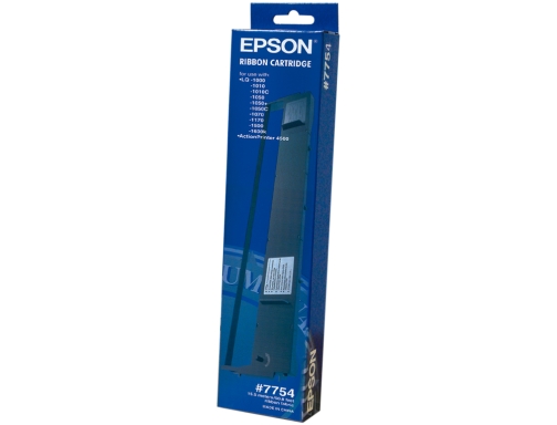 Cinta maquina Epson original LQ-1000 1010 1050 1070 1070+ 1170 negra (7754) C13S015022, imagen 2 mini