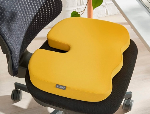 Cojin de asiento Leitz active ergo cosy color amarillo 52840019, imagen 2 mini