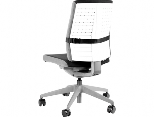 Cojin lumbar Fellowes i-spire series con correa ajustable color negro 76x355x150 mm 8042301, imagen 3 mini