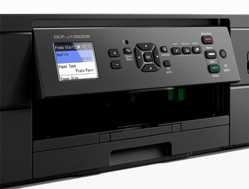 Equipo multifuncion Brother DCPj1050dw 17 ppm negro 9,5 color copiadora escaner impresora DCPJ1050DWRE1, imagen 3 mini