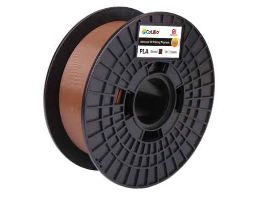 Filamento 3d colido gold pla 1,75 mm 1 kg marron COL3DLCD164N, imagen 2 mini