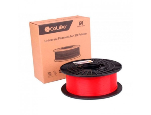 Filamento 3d colido gold pla 1,75 mm 1 kg rojo COL3D-LFD164R, imagen 5 mini