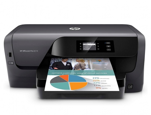 Impresora HP Officejet pro 8210 tinta color 22 ppm 18 ppm A4 D9L63A, imagen 2 mini