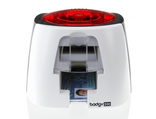 Impresora de tarjeta Badgy 200 incluye cinta 100 tarjetas y programa edicion B22U0000RS, imagen 3 mini