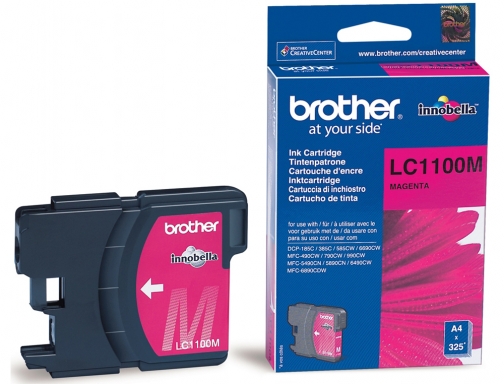 Ink-jet Brother lc-1100m magenta 325 pag LC1100M, imagen 2 mini