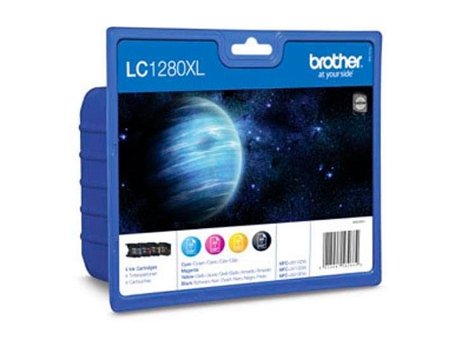 Ink-jet Brother lc-1280XL pack 4 colores - MFC-j6510dw MFC-j6710dw MFC-j6910dw LC1280XLVALBP, imagen 2 mini